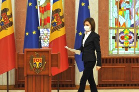 LIVE // Declarații de presă susținute de Maia Sandu, după ședința Consiliului Suprem de Securitate
